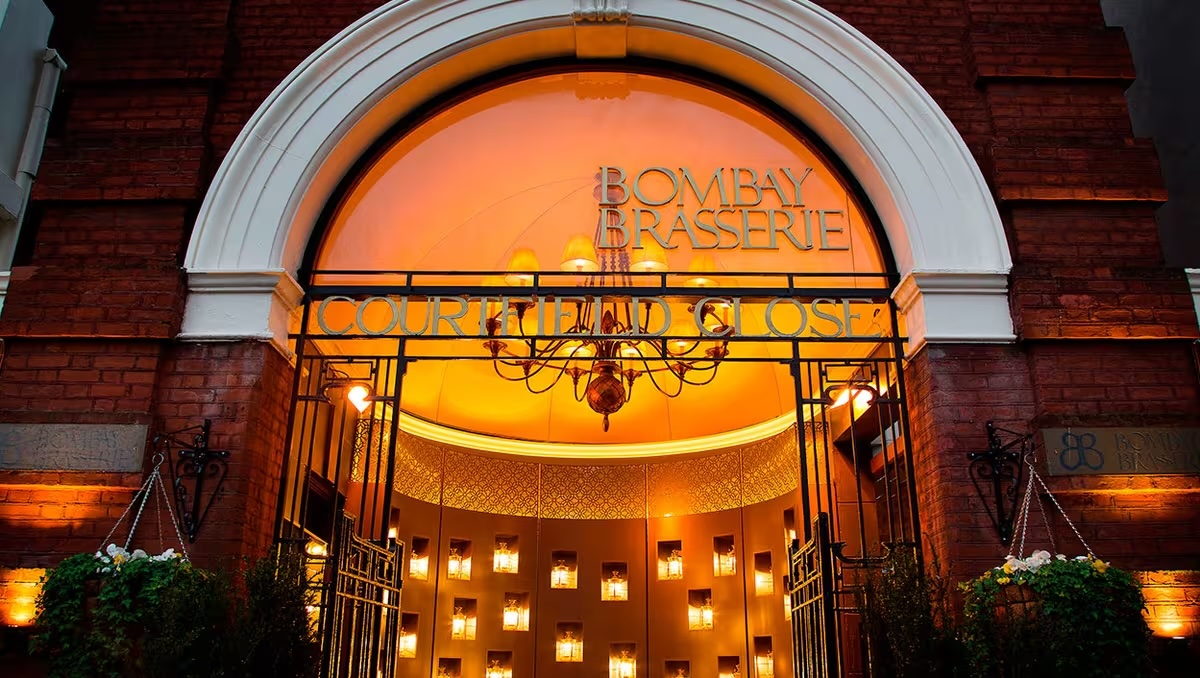 a entrance to a building